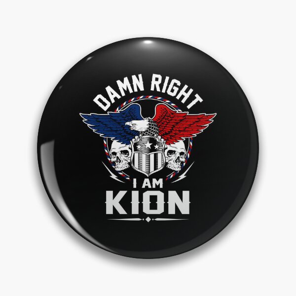 Item preview, Kion Name T Shirt - Damn Right I Am Kion Gift Item Tee designed and sold by stacyarmst.