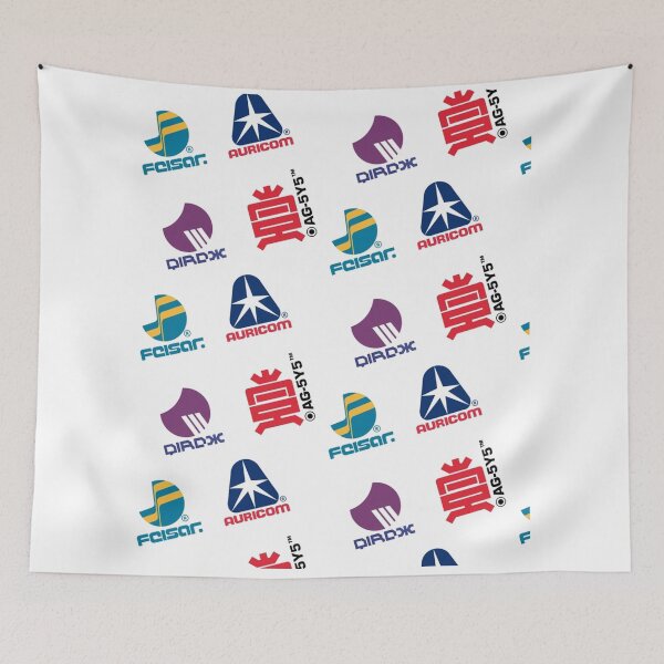 Item preview, Wipeout 2097 - All Team Logos Graphic T-Shirt designed and sold by IrisIrving.