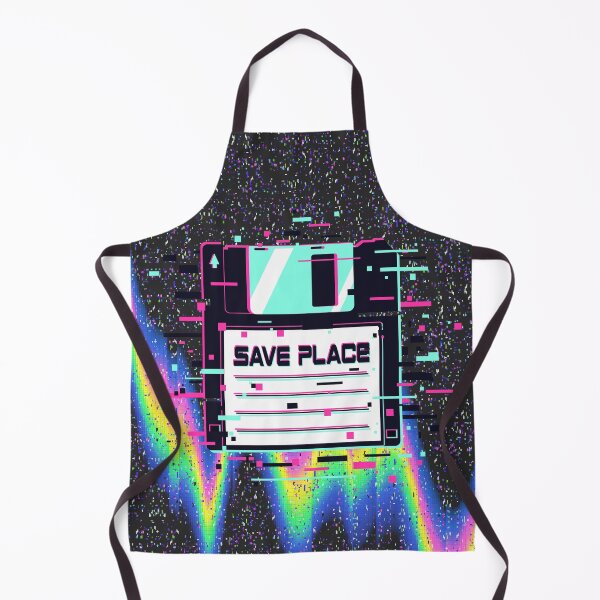 Artikelvorschau, Glitch Save Place Floppy Disc Nerdy entworfen und verkauft von TrashTante.