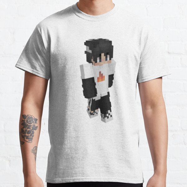 Sapnap Minecraft Skin T-Shirts for Sale