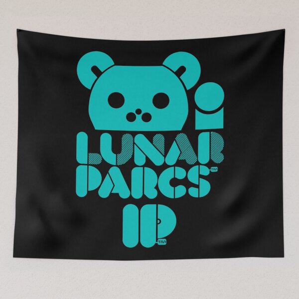 Item preview, Lunar Parcs Sticker designed and sold by IrisIrving.