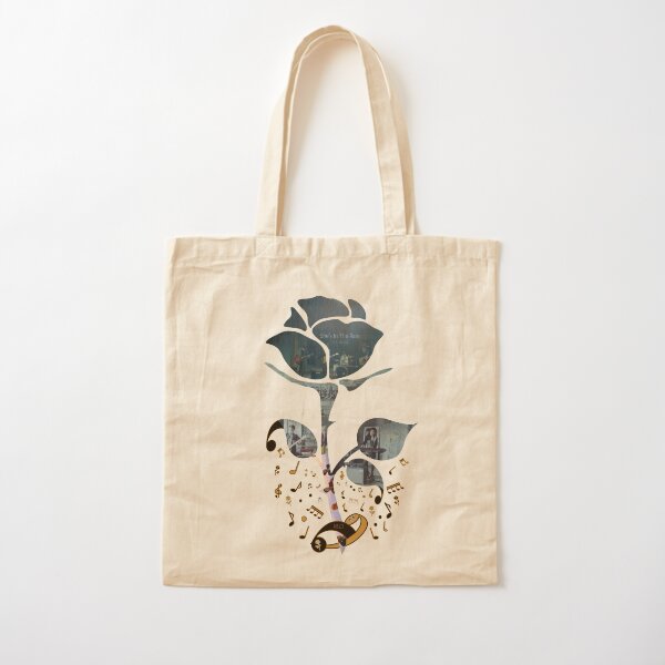 The Rose (golden) - Large Graphic Tote Bag for Sale by Kuroclover