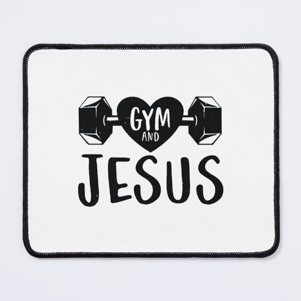 Item preview, Gym and Jesus Gym Fitness Lifting Weights Body designed and sold by DominichNailah.