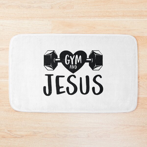 Item preview, Gym and Jesus Gym Fitness Lifting Weights Body designed and sold by DominichNailah.