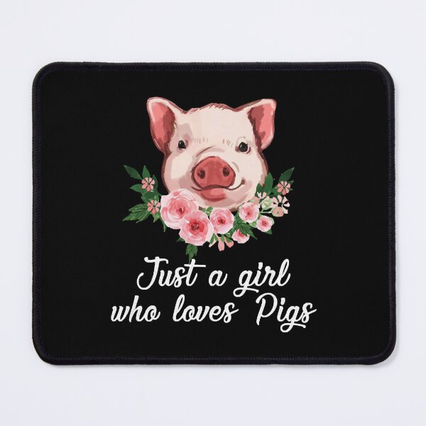 Item preview, Just a girl who loves pigs cute designed and sold by DominichNailah.