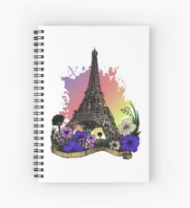 Eiffel Tower Spiral Notebook