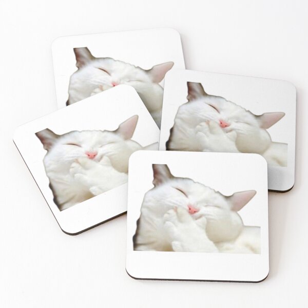 Item preview, Funny smirking cat designed and sold by Puchi Evans.