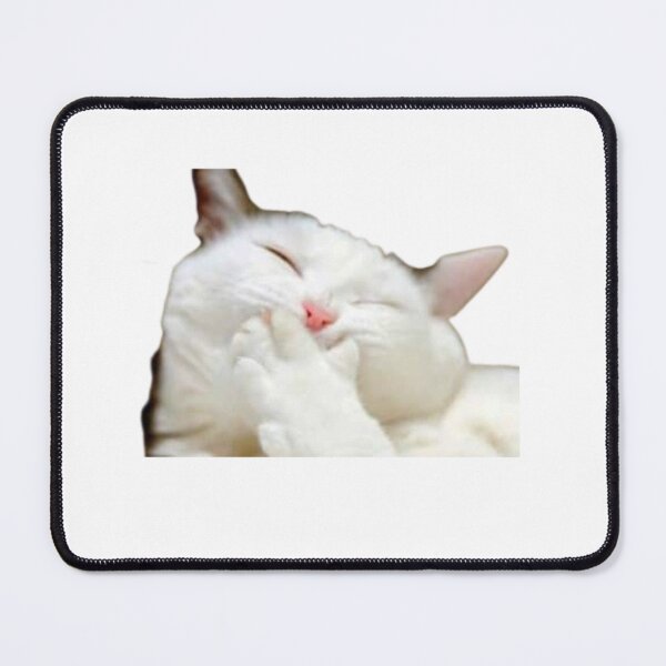 Item preview, Funny smirking cat designed and sold by Puchi Evans.
