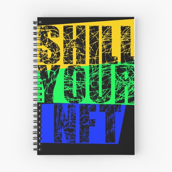 Item preview, shill your nft yellow green blue designed and sold by frankuffmann.