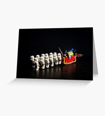 Dark Santa Greeting Card