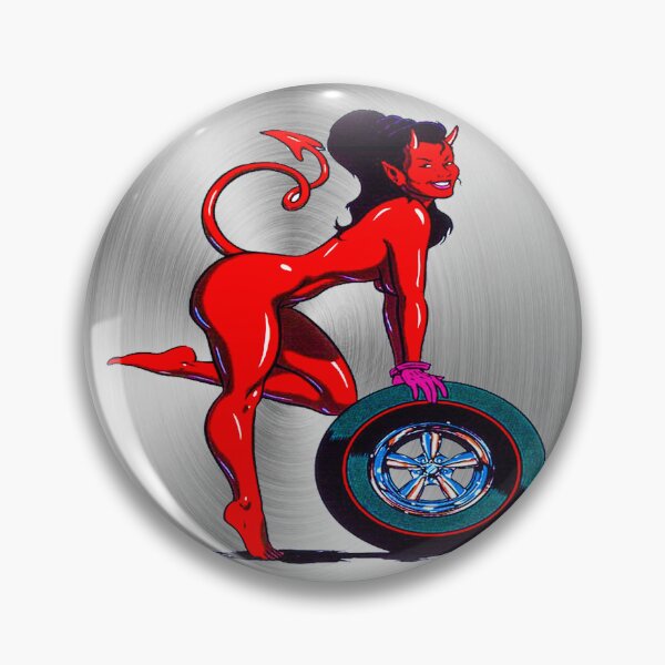 Item preview, fwc 0067  tatoo Demon femali designed and sold by fred chiea.