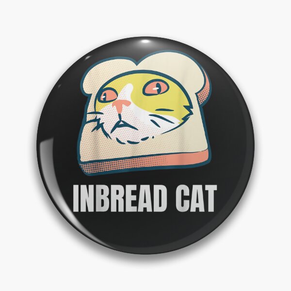 Item preview, Funny Inbread Toasted Cat Meme Toast Bread Kitten designed and sold by hahnjxpointsa.