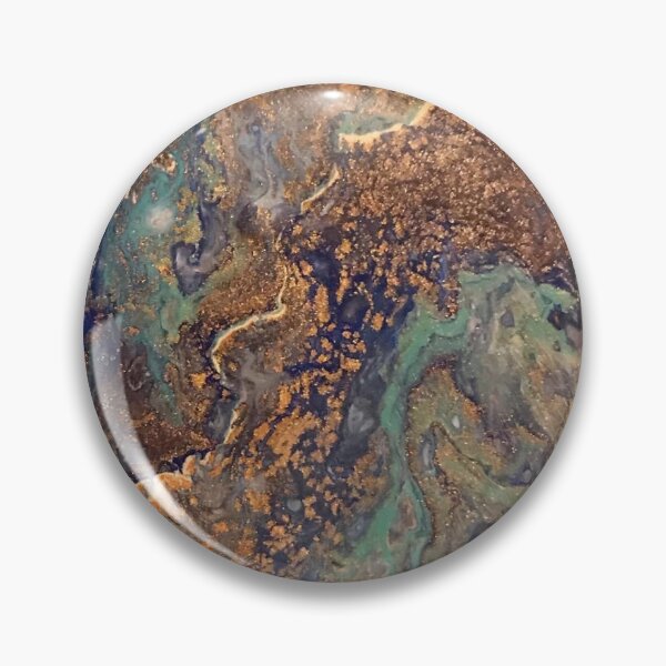 Item preview, Gold & Blue Hue designed and sold by Vanessa Barklay.