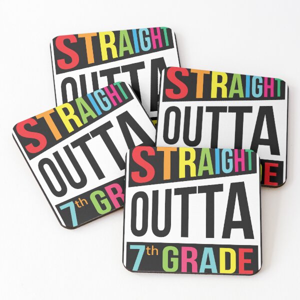 Item preview, Back to School - Straight Outta 7th Grade designed and sold by designclub.