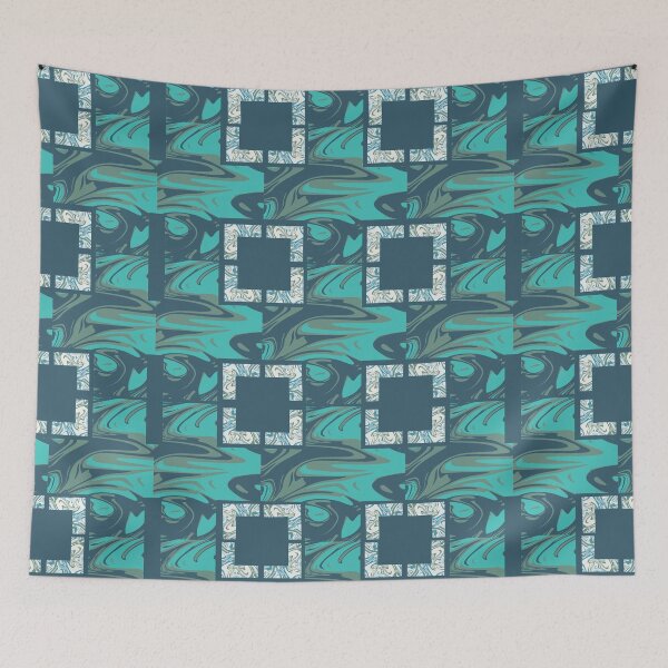 Item preview, Abstract Square Marble Pattern Design - Modern Marble Pattern - Pattern Lovers designed and sold by designerpriti.