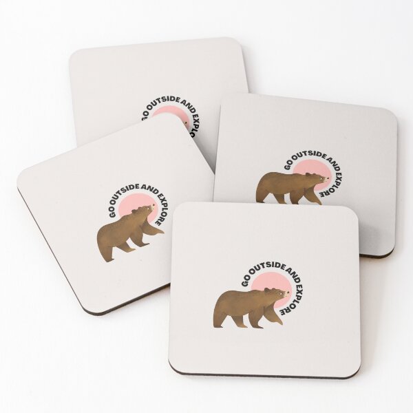 Item preview, Bear, Go Outside and Explore designed and sold by KhataCloset.
