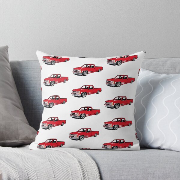 Item preview, Bright Red 90s CS Lowered Truck designed and sold by CoolRide.