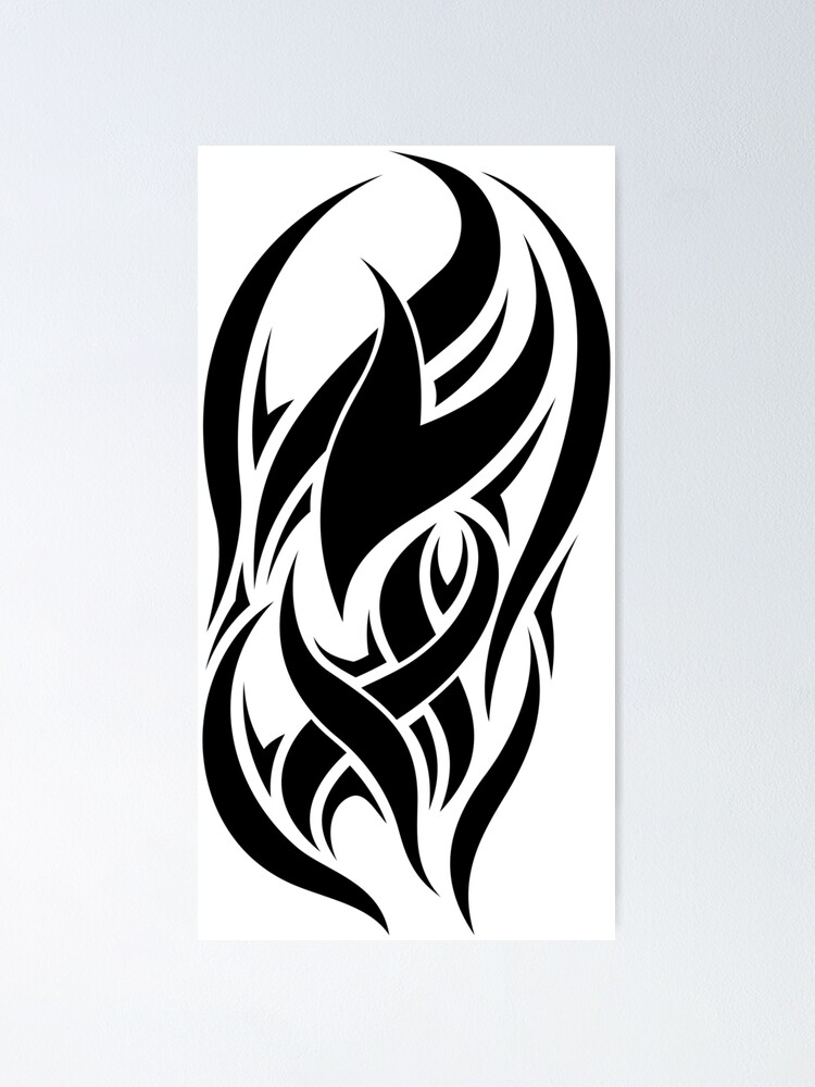 Flame Tattoo Tribal Vector Design Sketch Stock Vector (Royalty Free)  475740979 | Shutterstock