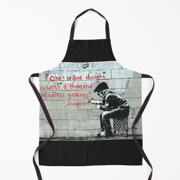 Item preview, One Original Thought - Banksy designed and sold by Teecha.