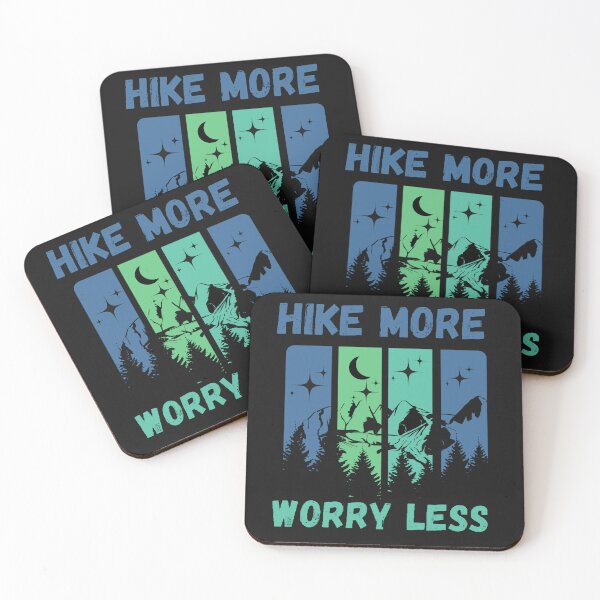 Item preview, Hike more worry less designed and sold by T-ShirtIn85.
