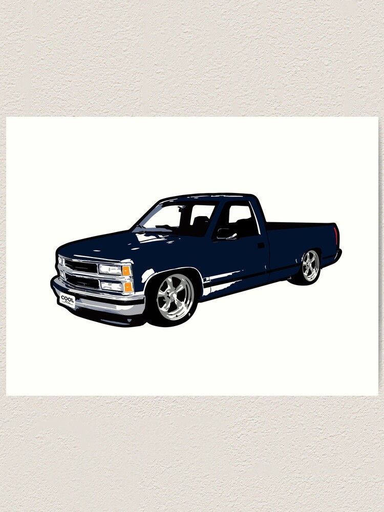 Deep Blue 90s CS Lowered Truck
