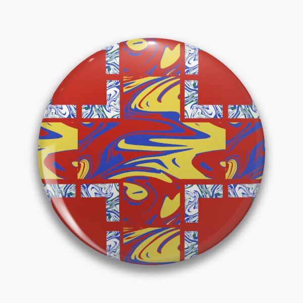 Item preview, Abstract Square Marble Red Pattern Design - Modern Marble Pattern - Pattern Lovers designed and sold by designerpriti.