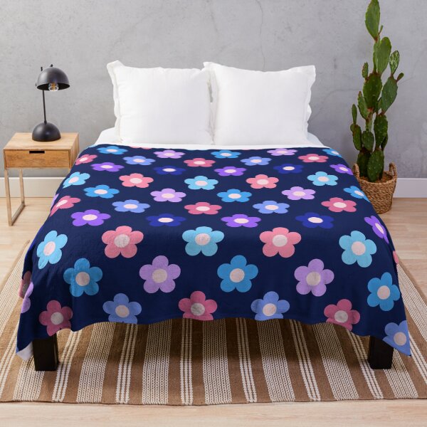 Item preview, Flower Pattern - Blue Arcade designed and sold by Kewy.