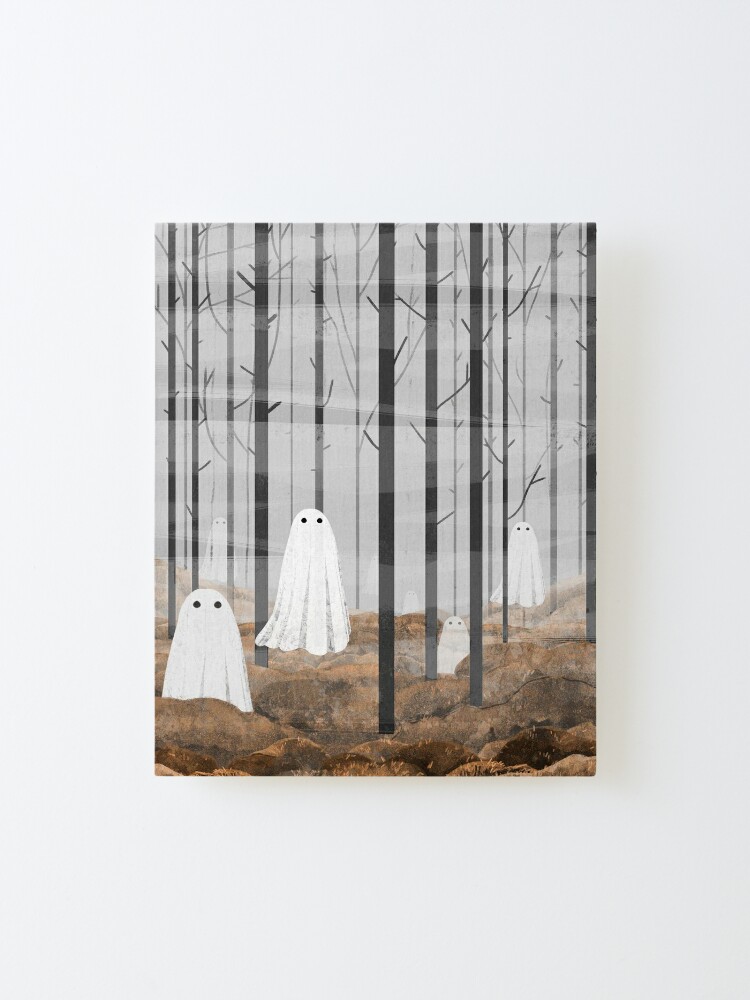 Alternate view of The Woods are full of ghosts Mounted Print