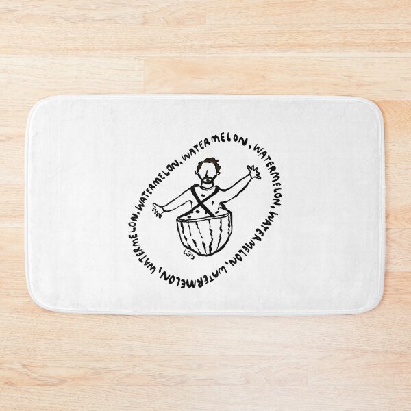 Item preview, Tom Rosenthal's watermelon outline designed and sold by WhenPigsSwim.