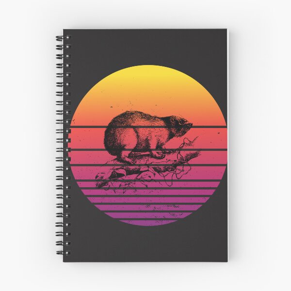 Item preview,  Vintage retro sunset beaver  animal designed and sold by dylan150488.