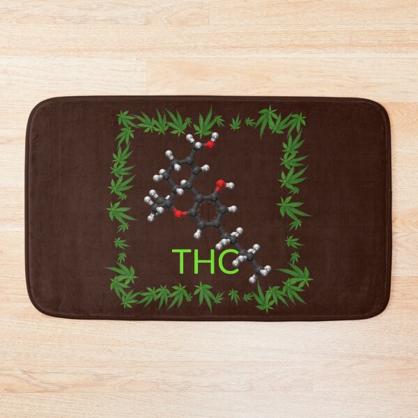 Item preview, THC Molecule 3D, cannabis weed 420. designed and sold by BestDesignbySof.