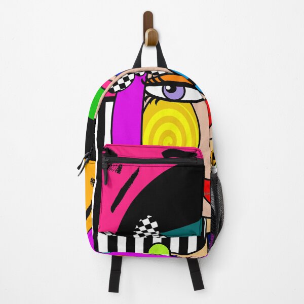 Item preview, Funky Abstract Style Art Girl with Hat and Bow designed and sold by jantulov.