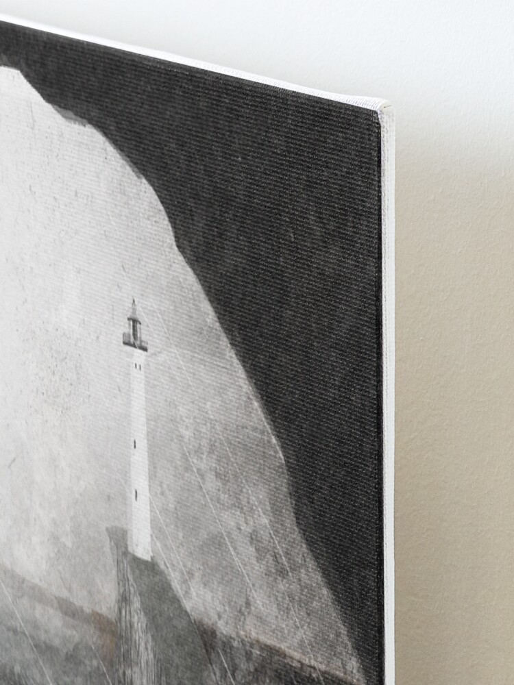 Alternate view of The Caves are Haunted Mounted Print