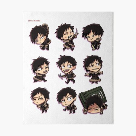 Aperçu de l'œuvre Durarara!! Izaya Orihara chibi poster 2 créée et vendue par angsty-angst.