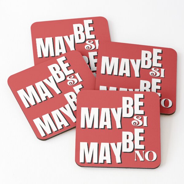Item preview, Stephen King Quote - Maybe Si Maybe No designed and sold by humnoo.