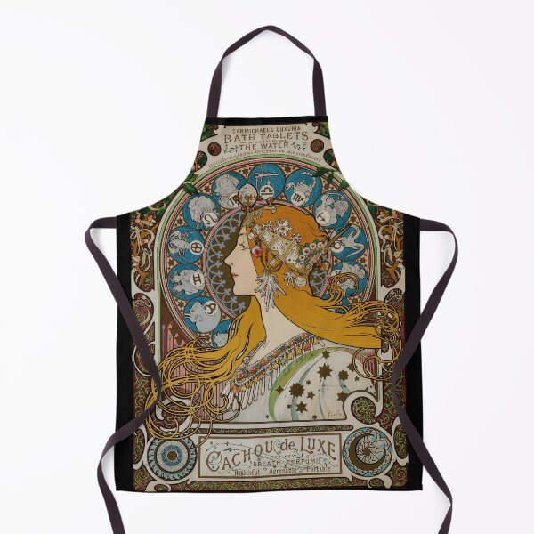 Item preview, Alphonse Mucha Zodiac o La Plume. Arte del cartel Art Nouveau designed and sold by el-padre.