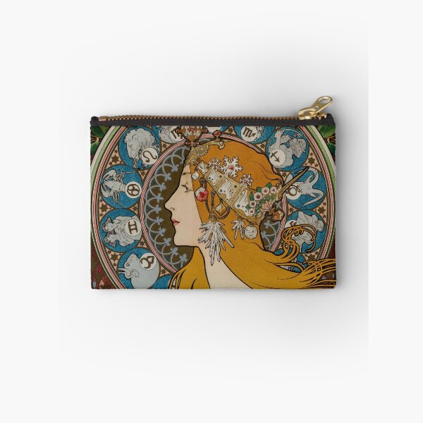 Item preview, Alphonse Mucha Zodiac or La Plume. Art Nouveau poster art designed and sold by el-padre.