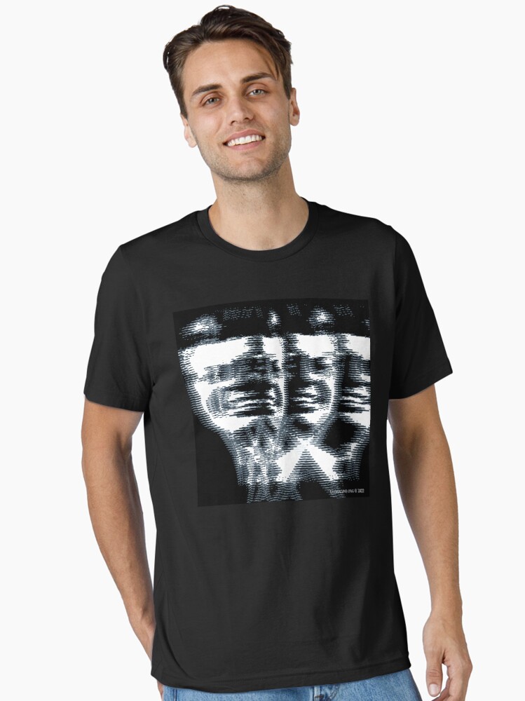 Thumbnail 1 of 7, Essential T-Shirt, JFK Hologram designed and sold by EyeMagined.