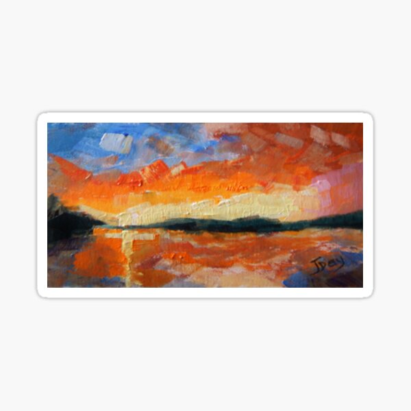 ‘Sunset Colours’ Sticker