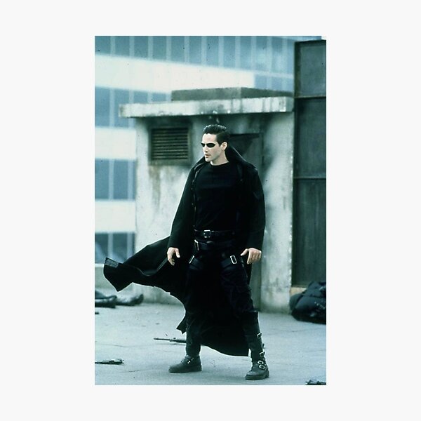 Neo Keanu Reeves The Matrix Photographic Print