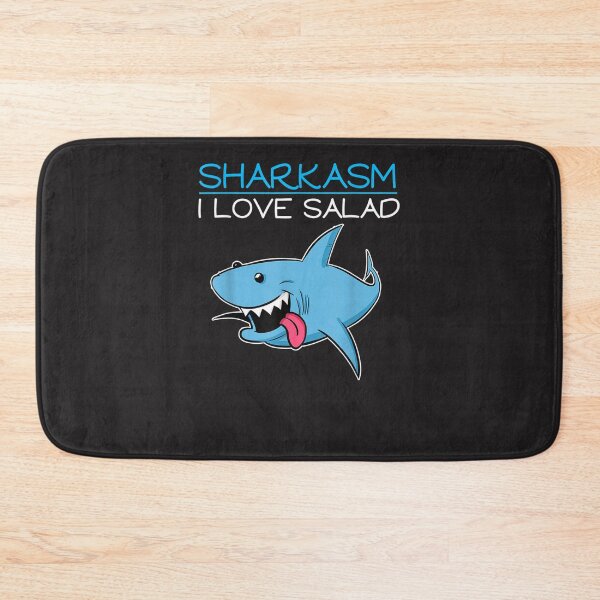 Item preview, FUNNY SHARK T-SHIRT Sharkasm Tee Sh designed and sold by budiaodflibb.