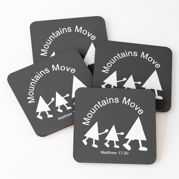Item preview, Christian Design - Mountains Move - Matthew 17 verse 20 designed and sold by simplydesignart.