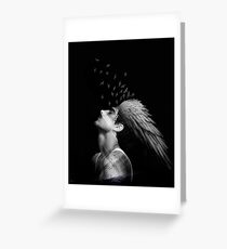 Icarus dreaming Greeting Card