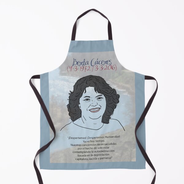 Item preview, Berta Caceres (with quote in Spanish) designed and sold by RebelPurpleGirl.