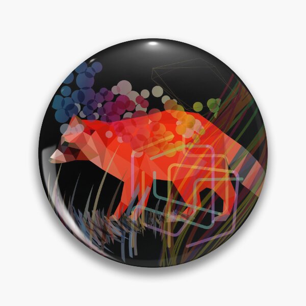 Item preview, Geometric raccoon | colourful background designed and sold by TheAquaticPoet.