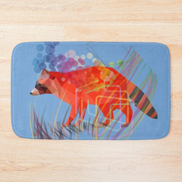 Item preview, Geometric raccoon | colourful background designed and sold by TheAquaticPoet.