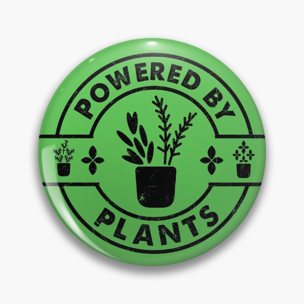 Item preview, Powered By Plants designed and sold by Nostalgia-Lab.