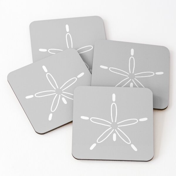 Item preview, Silver Gray Sand Dollar designed and sold by rewstudio.