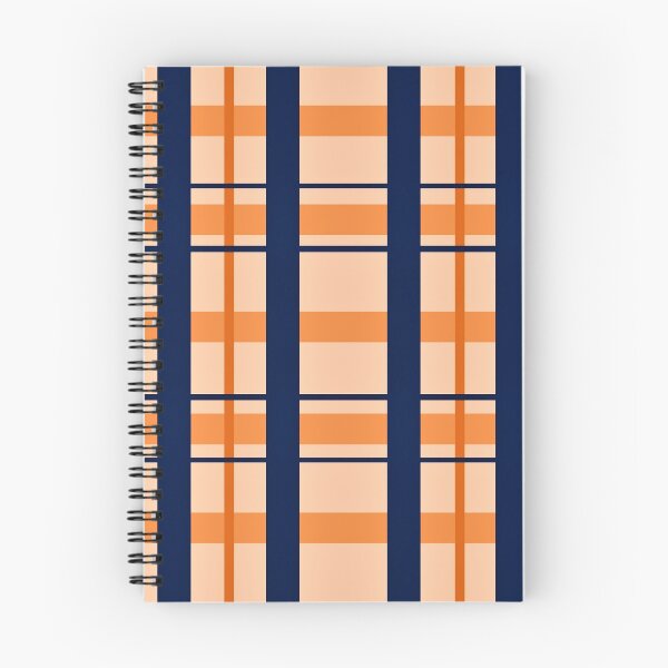 Artikelvorschau, Kariertes Design Lachs Navy entworfen und verkauft von Mark Luckett.