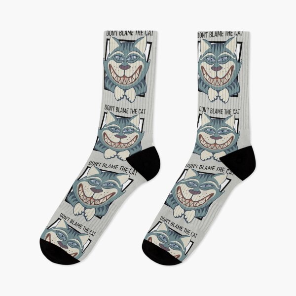 Item preview, DON'T BLAME THE SMILING CAT designed and sold by Jean Gregory Evans.